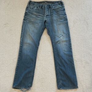 Buffalo David Bitton Rock For Freedom denim blue jeans pants 32X32